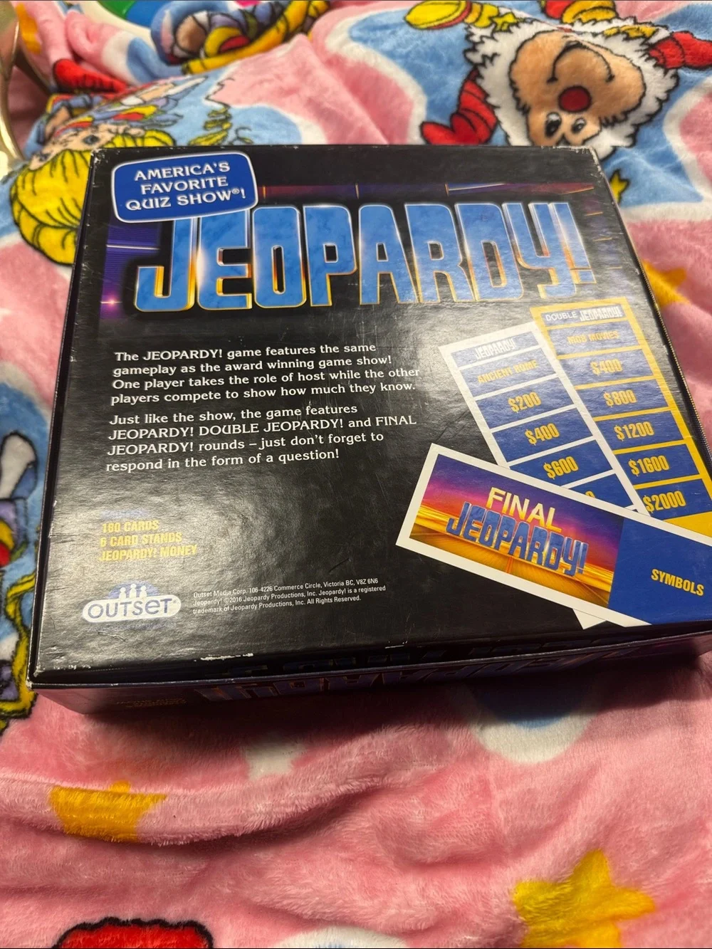 Jeopardy! Board Game by Outset - Purple Box